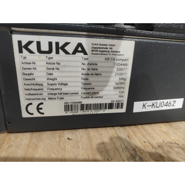 KUKA KR6 R900 Sixx with KRC4 controller