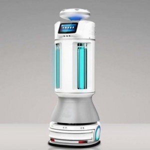UVC Light and Spray Disinfection Robot