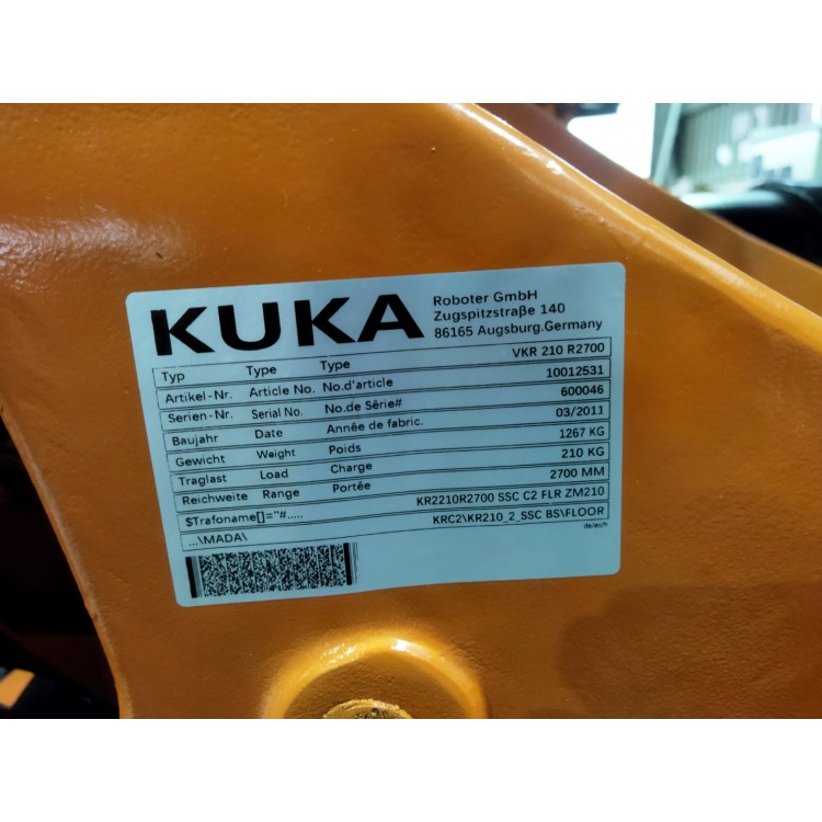 KUKA KR 210 R2700 with KR C2 ED05